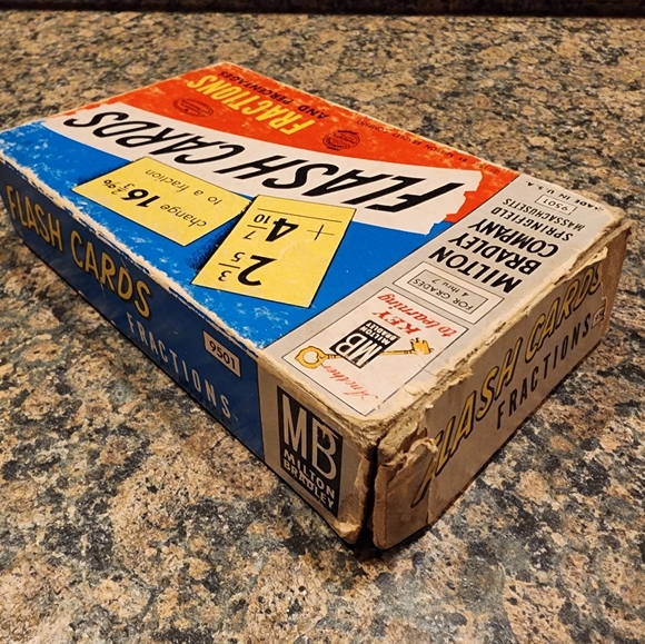 1957 Milton Bradley Co Flash Cards - Picture 2 of 5